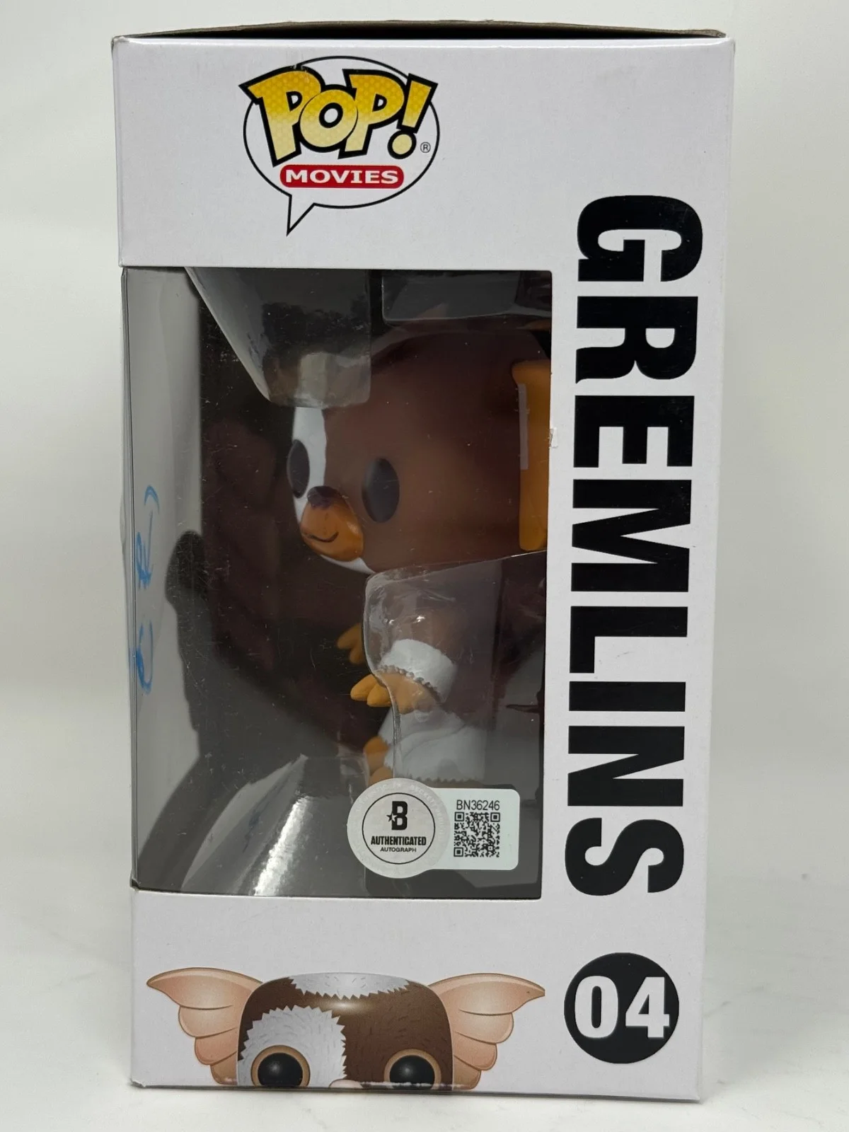 Joe Dante — Joe Dante Signed Gremlins Gizmo Funko Pop 04 Autograph Figure Horror Beckett COA, image 4