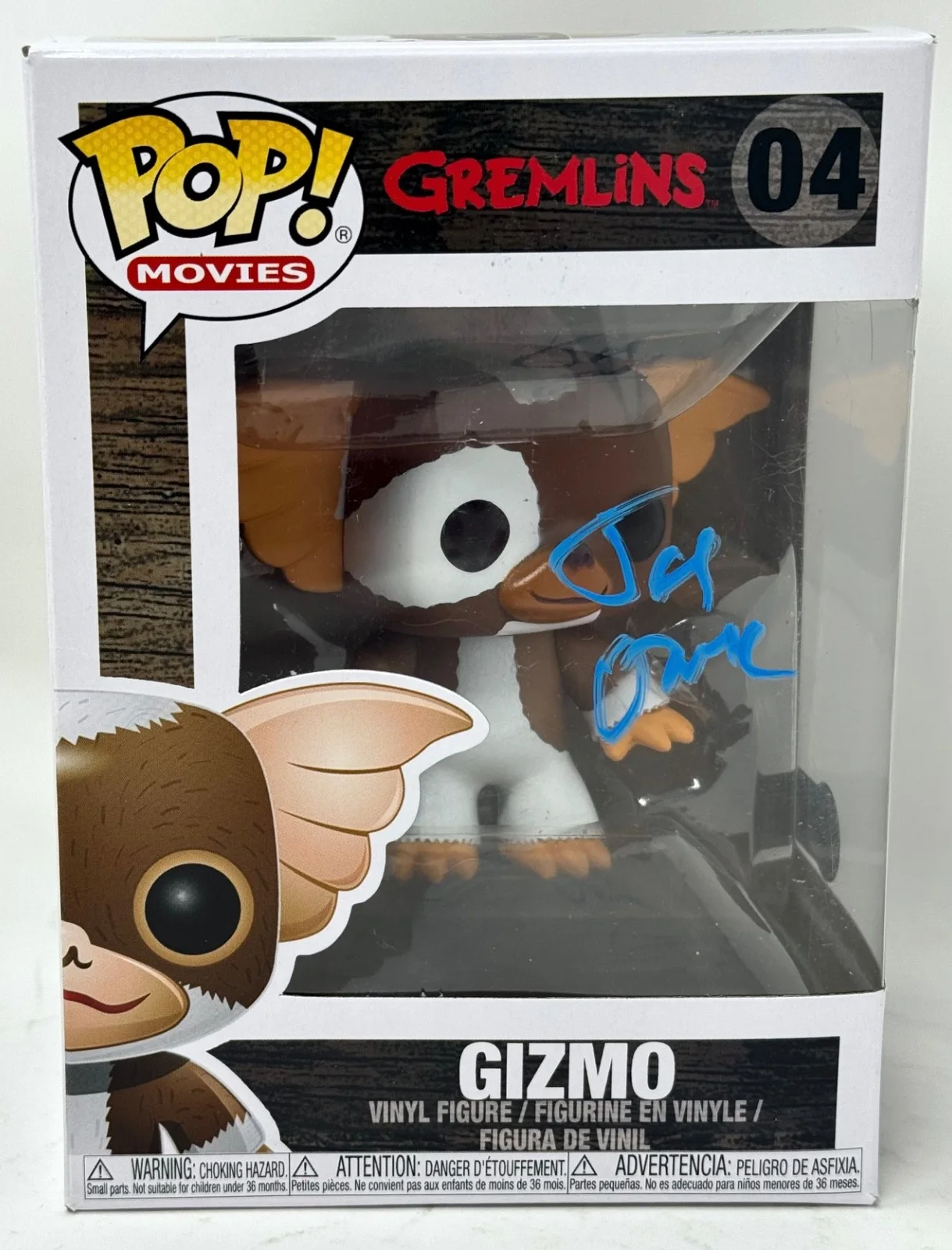 Joe Dante — Joe Dante Signed Gremlins Gizmo Funko Pop 04 Autograph Figure Horror Beckett COA, image 5
