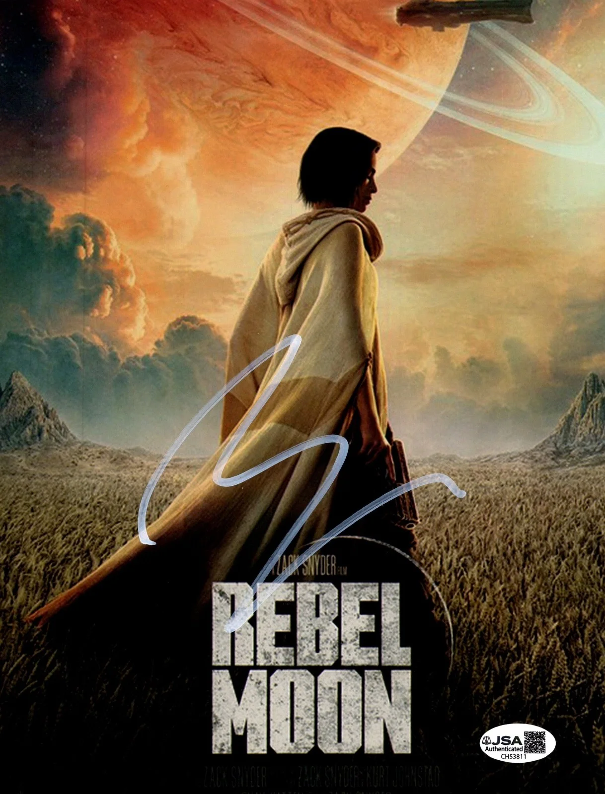 ZACK SNYDER — ZACK SNYDER Authentic Hand-Signed Photo "REBEL MOON" 8x10 Photo (JSA COA)