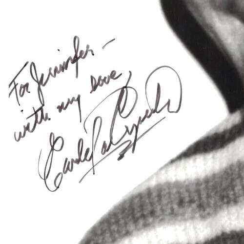 Carleton Carpenter — CARLETON CARPENTER Autographed 8X10 & Auto Note FREE SHIP! Father Of The Bride, изображение 3