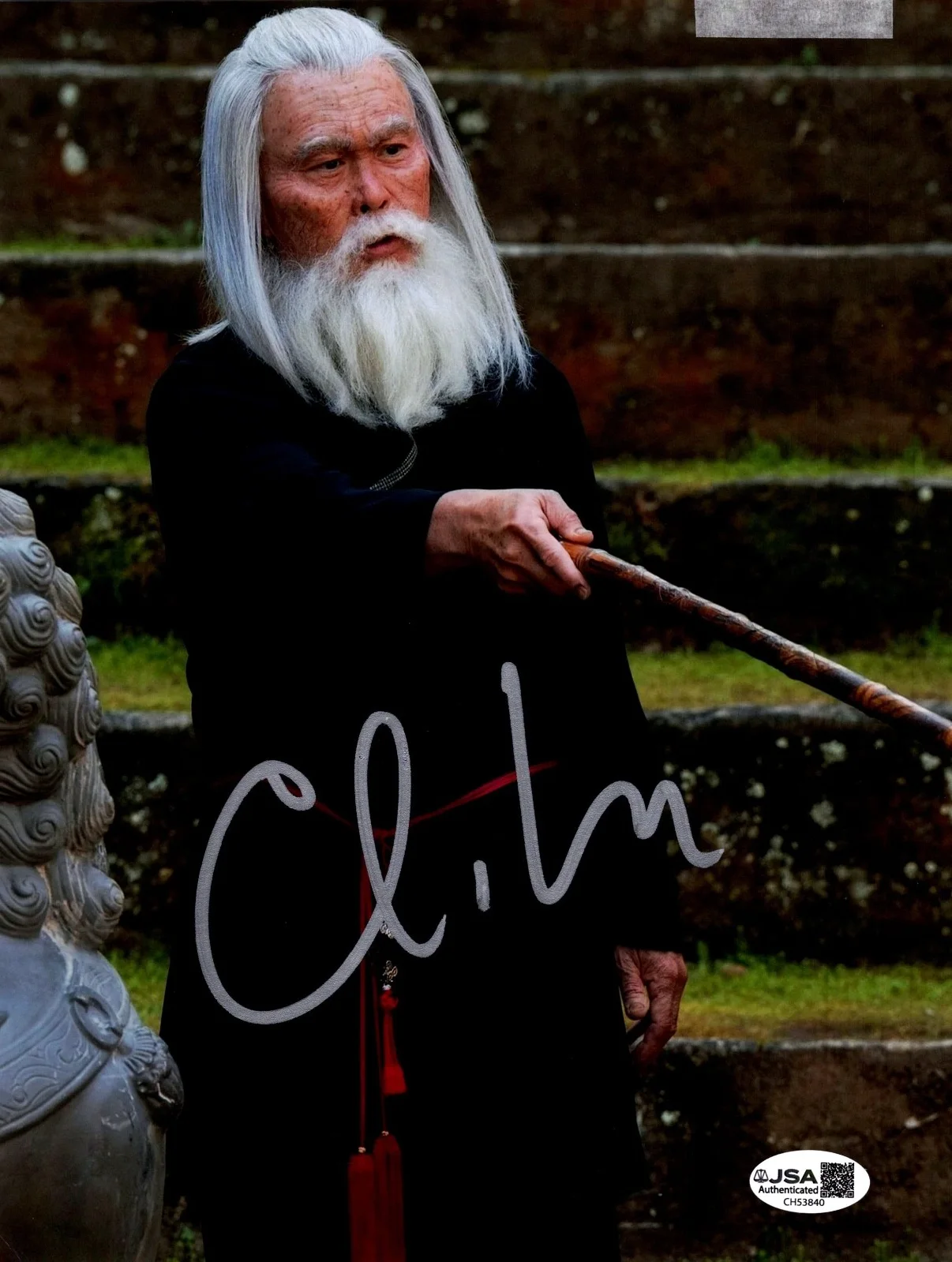 C.S. LEE — C.S. LEE Authentic Hand-Signed "COBA KAI" 8x10 photo JSA COA