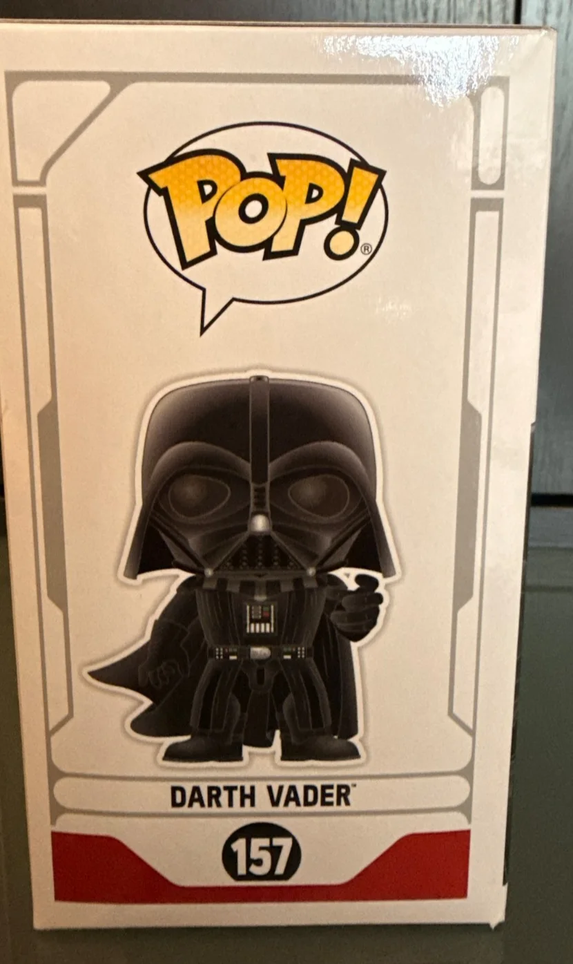 Bryce Eller — Star Wars Darth Vader FUNKO POP 157 Galactic Con Exclusive Autograph Bryce Eller, изображение 4