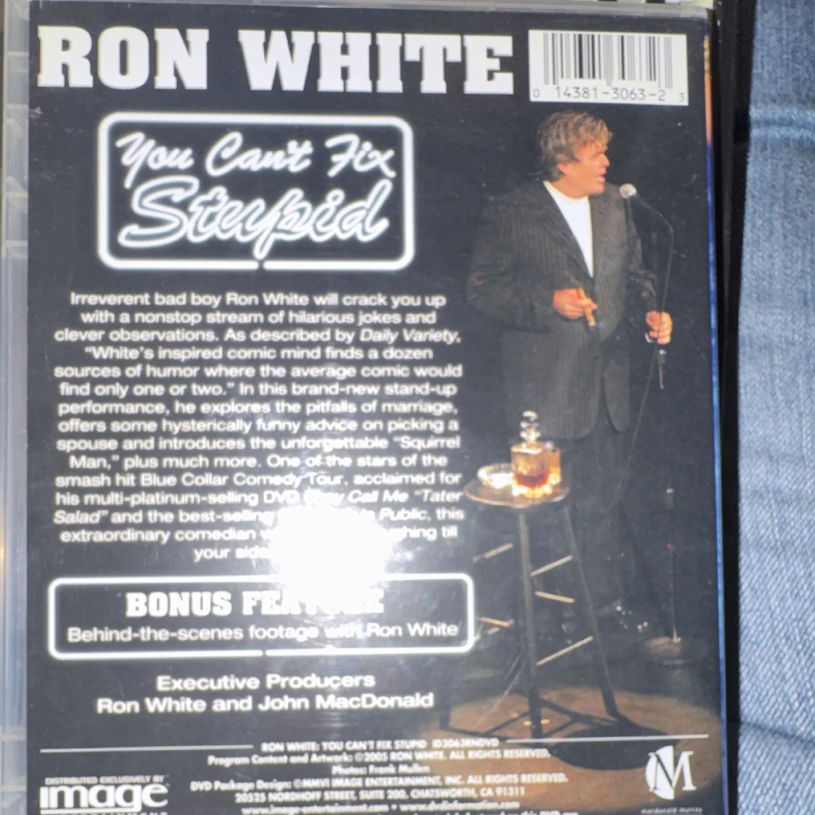 Ron White — Ron White Signed DVD Covers You Can't Fix Stupid & They Call Me Tater Salad, изображение 2