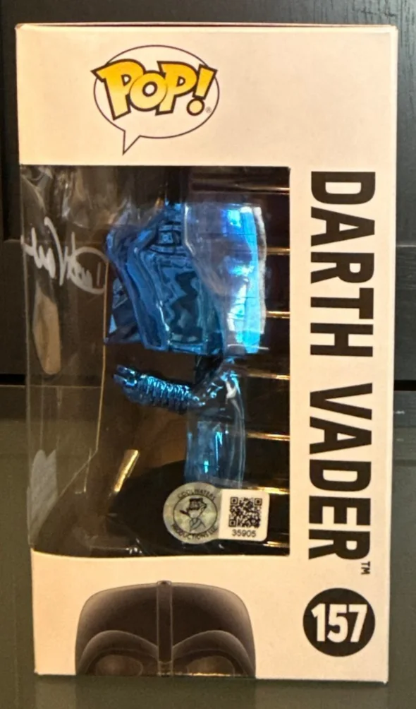 Bryce Eller — Star Wars Celebration 2019 Darth Vader FUNKO POP 157 Autograph Bryce Eller (COA), изображение 2