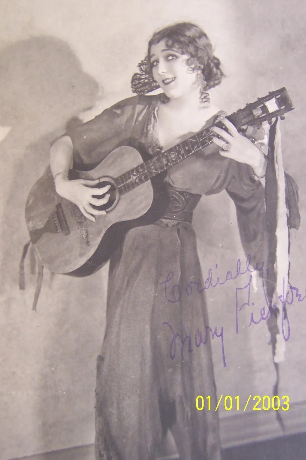 Mary Pickford — MARY PICKFORD-autographed photo- "ROSITA"- 8.5"x6.5"0founder United Artists, изображение 4