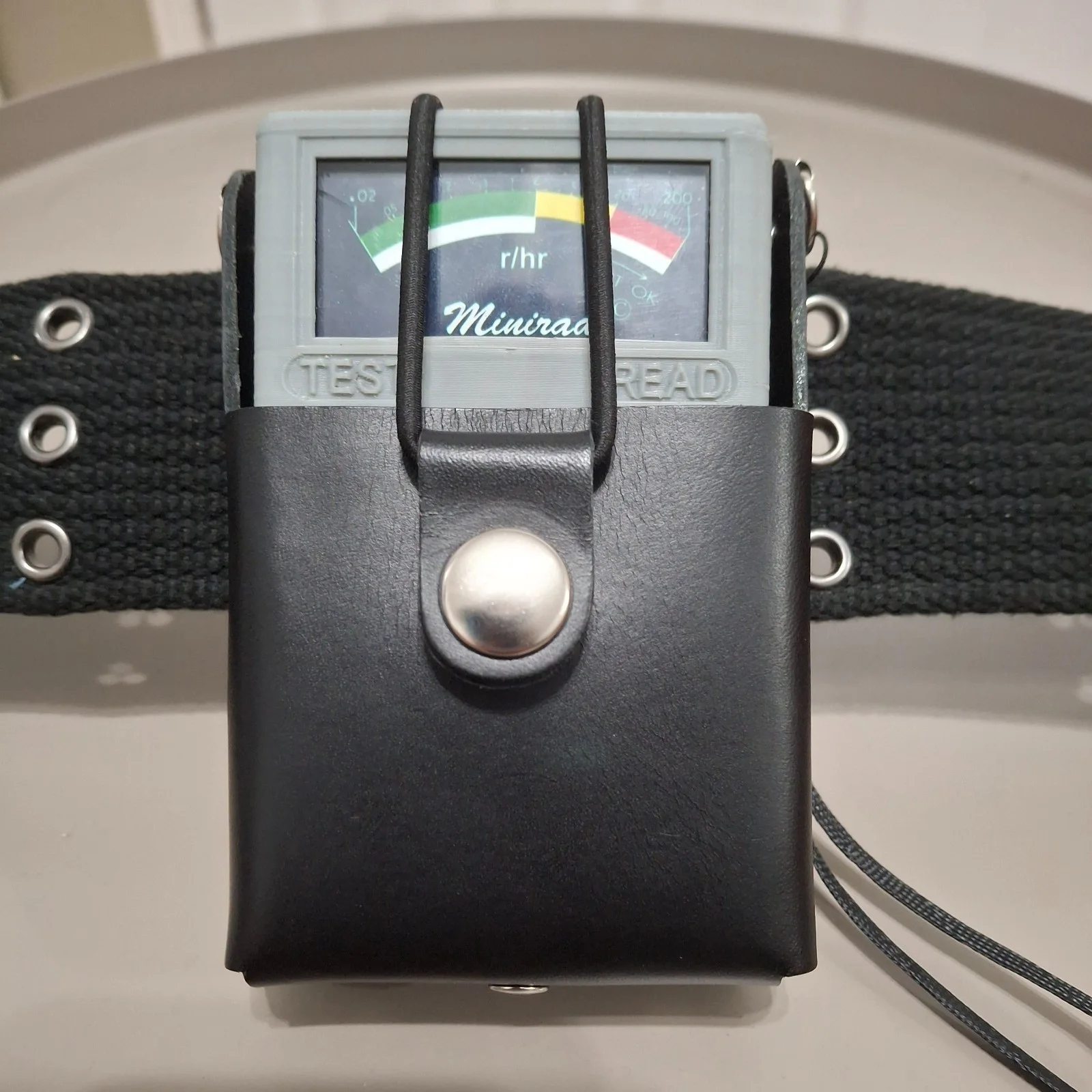 Ghostbusters Minirad / Radiacmeter IM_179 Leather Holsters. Two Design Choices., изображение 3