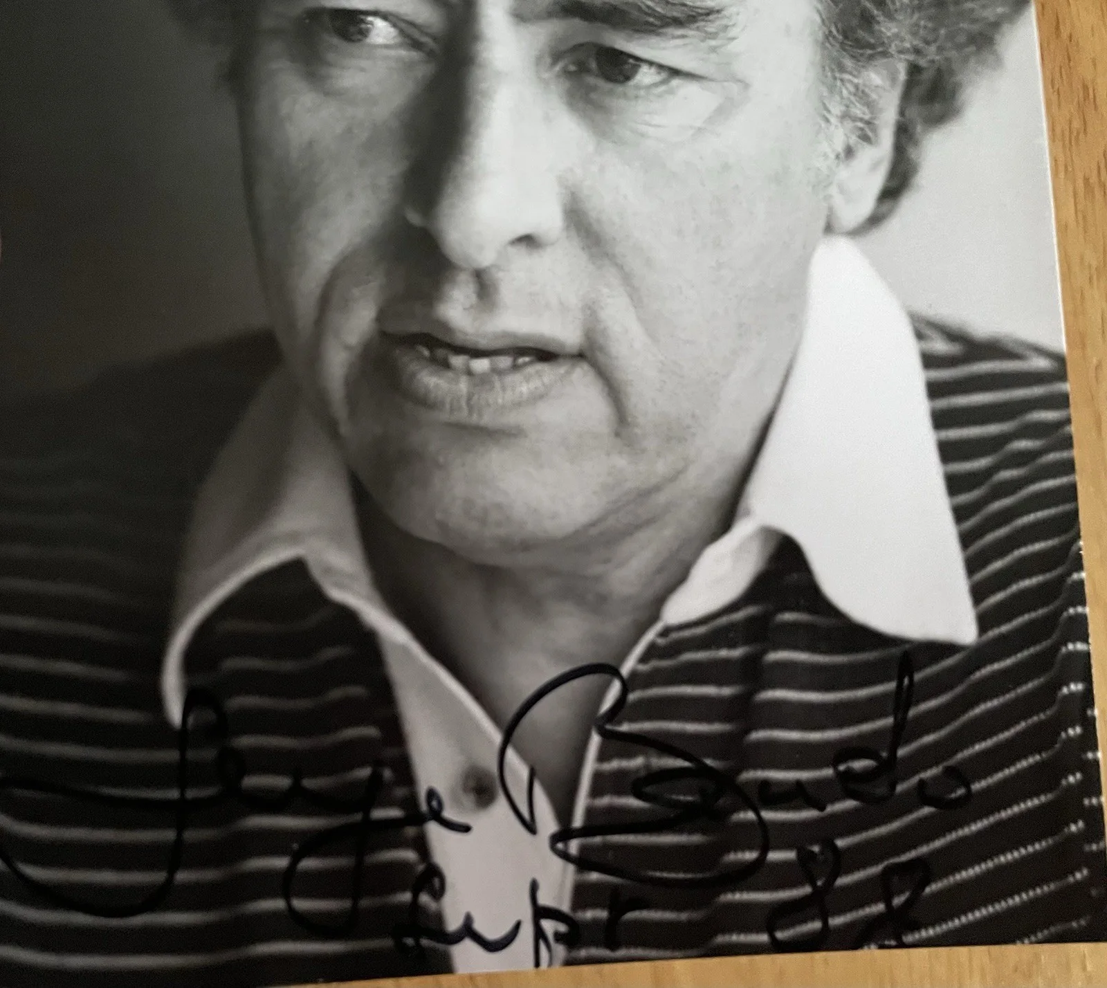 French Conductor Serge Baudo Autograph Photo, image 4