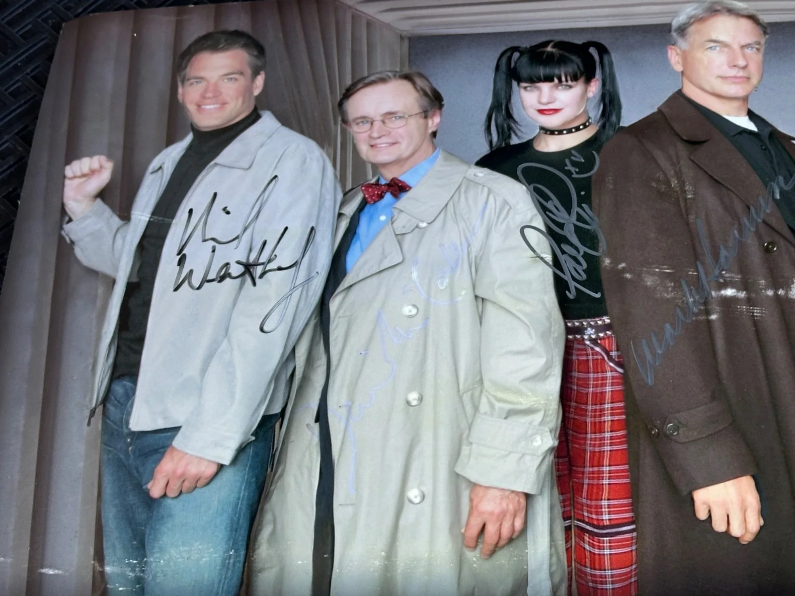 MARK HARMON NCIS TV SHOW CAST VINTAGE HAND SIGNED AUTOGRAPH PHOTO PHOTOGRAPH, изображение 2