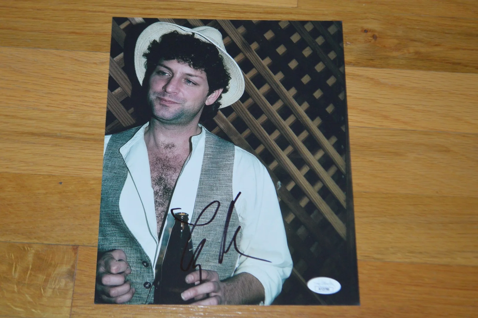 Fleetwood Mac Lindsey Buckingham Autographed 8x10 Color Photo with JSA COA, image 2