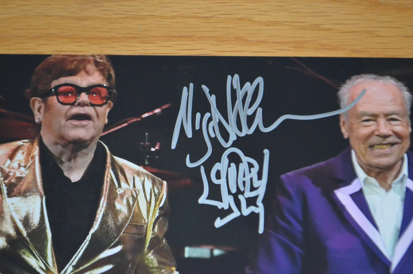 Nigel Olsson Autographed 8x10 Color Photo w/ AUTOGRAPH COA ~ Elton John Drummer, image 3