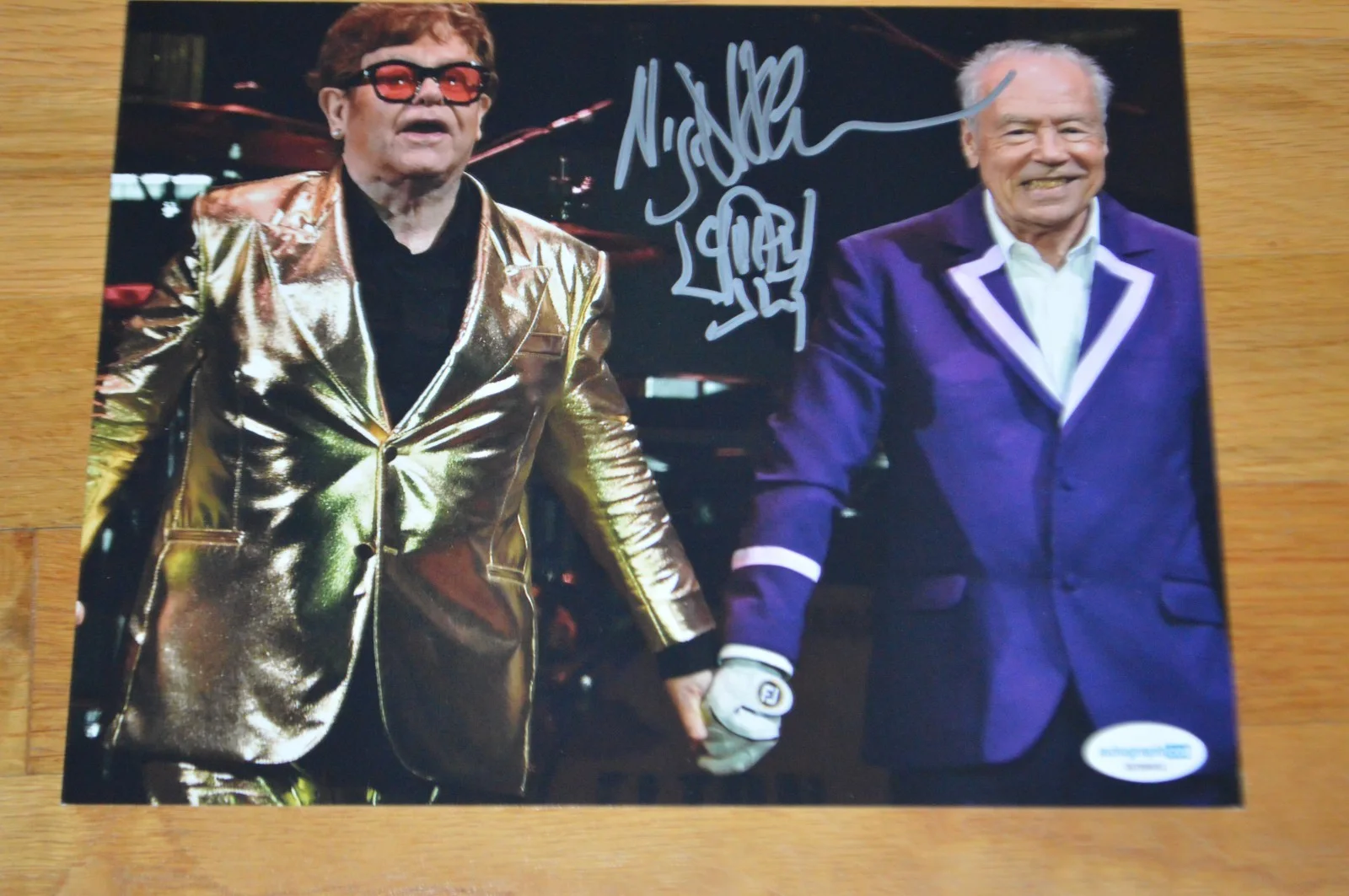 Nigel Olsson Autographed 8x10 Color Photo w/ AUTOGRAPH COA ~ Elton John Drummer, image 5