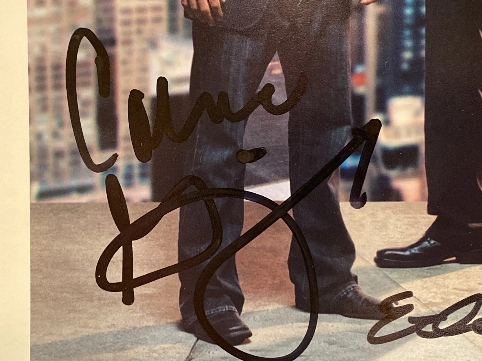 Gary Sinise, Carmine Giovinazzo, Eddie Cahill, Melina Kanakaredes — CSI New York Cast Autographed 11x14 Photo SIGNED, image 5