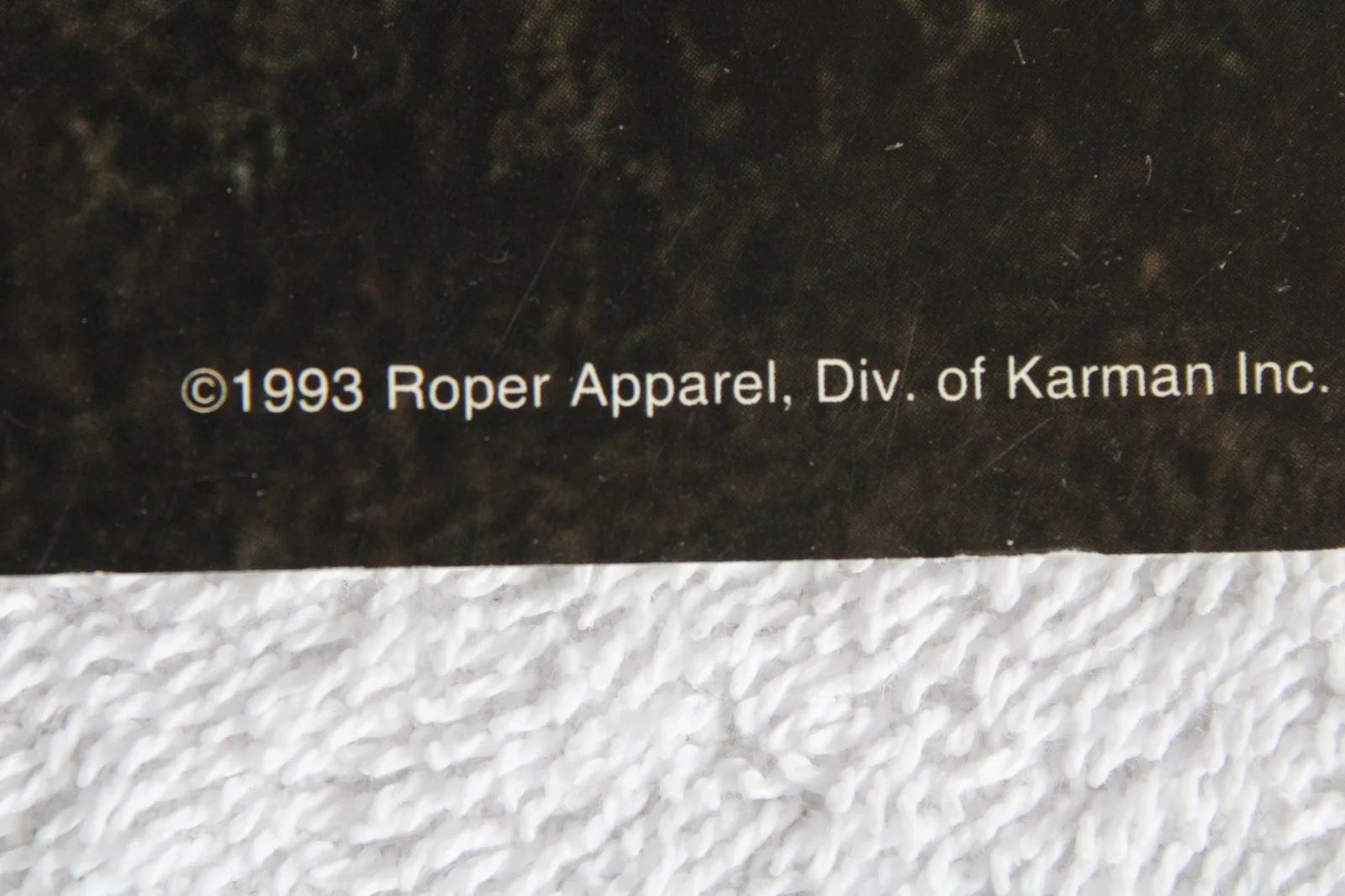 Ben Johnson — Ben Johnson Roper Apparel 1993 8 x 10 Color Advertising Promotion Photo Signed, изображение 3
