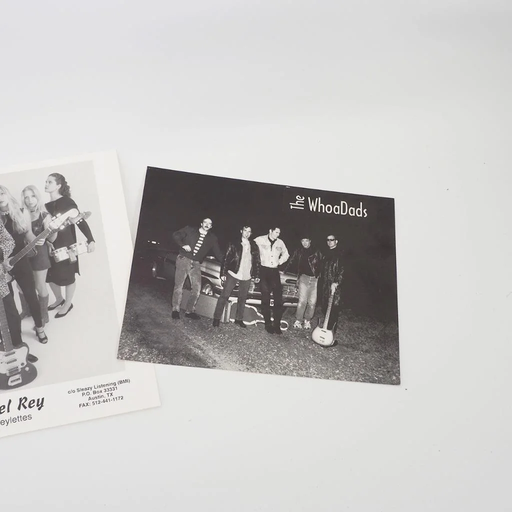Lot of Rockabilly 8x10 B&W Promo Promotional Photos Wayne Hancock etc., изображение 4
