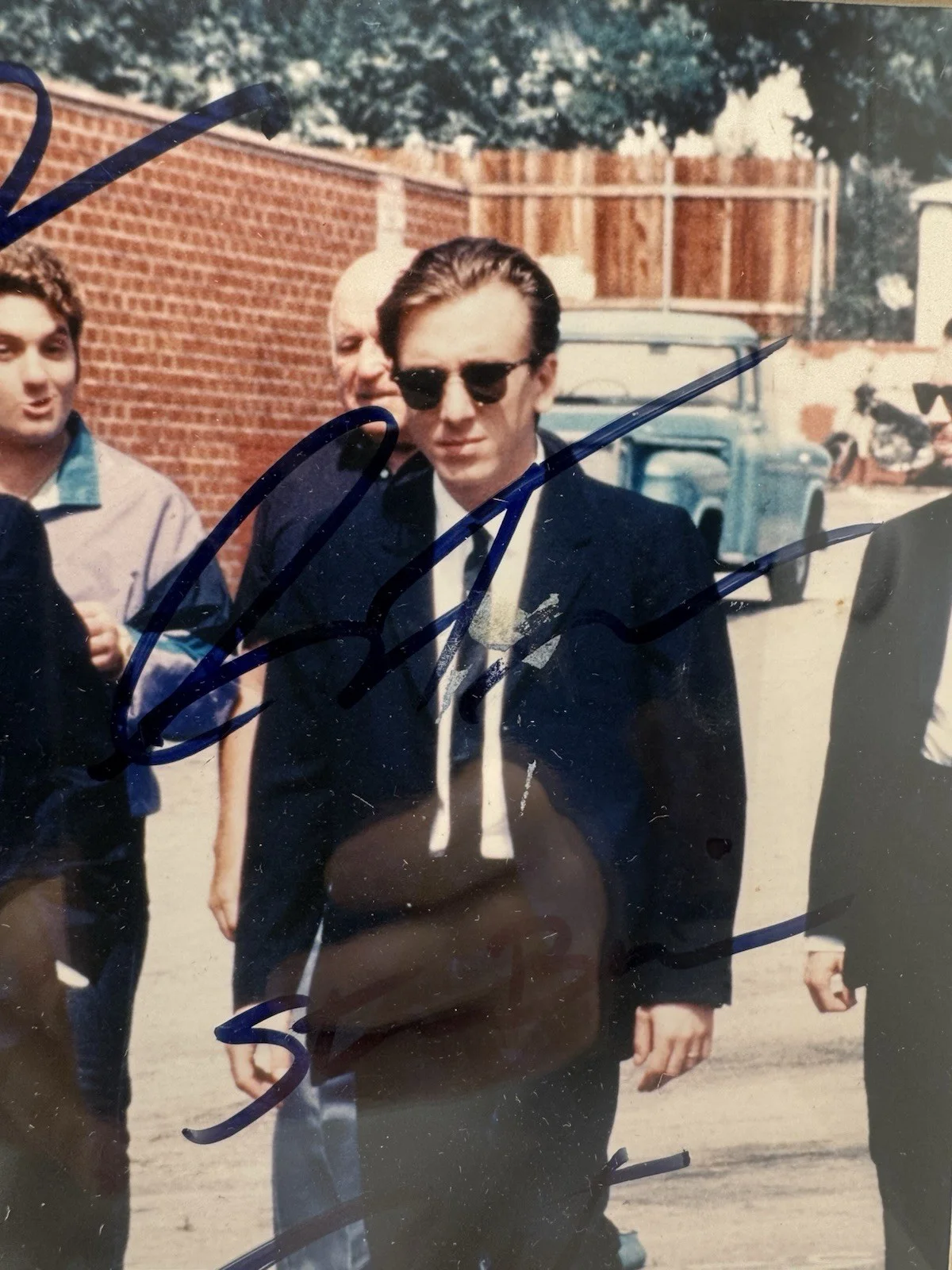RESERVOIR DOGS Signed 8x10 Photo framed Autograph Cast Lawrence Tierney JSA LOA, изображение 5