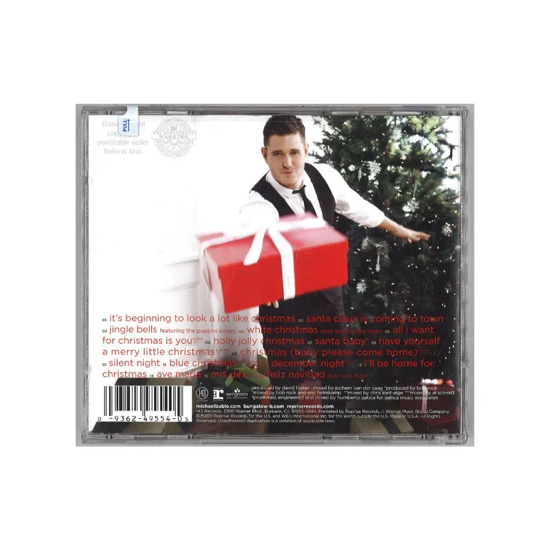 Michael Buble Autographed Christmas CD, изображение 2