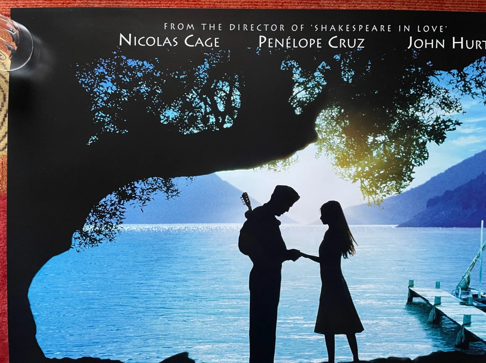 CAPTIN CORELLI'S MANDOLIN (2001) Original UK Quad Movie Poster Penélope Cruz, image 2