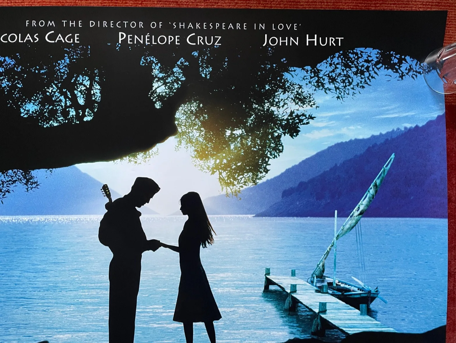 CAPTIN CORELLI'S MANDOLIN (2001) Original UK Quad Movie Poster Penélope Cruz, image 3