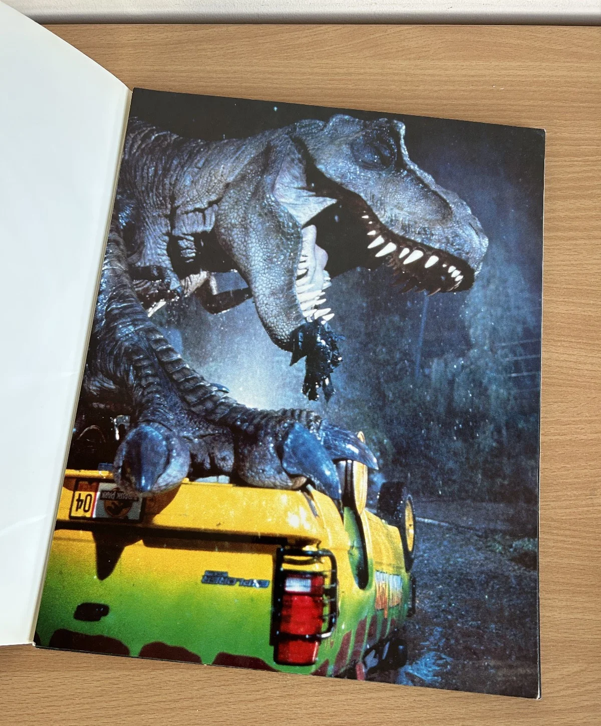 Vintage Jurassic Park Post Art Portfolio 11" x 14" Prints Giant Postcards 1993, изображение 3