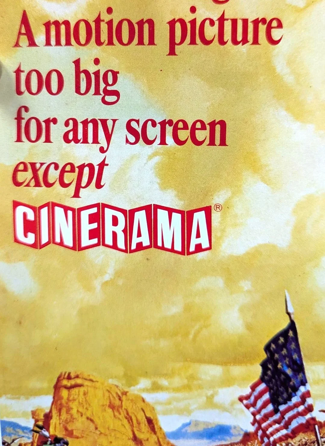 CUSTER OF THE WEST (1967)-CINERAMA - RYAN/SHAW - US WINDOW CARD - MINT UNUSED, image 4