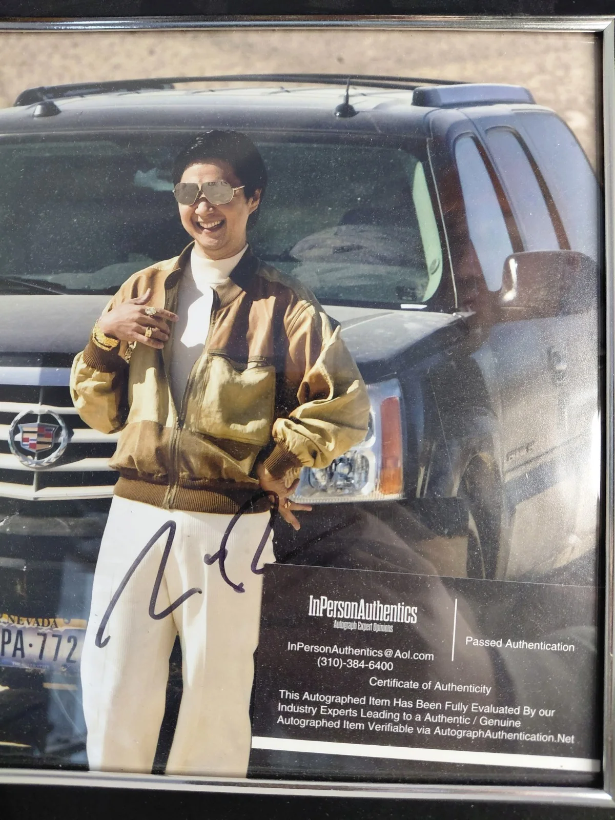 Signed Leslie Chow The Hangover Autographed Photo 8x10 With COA, изображение 2