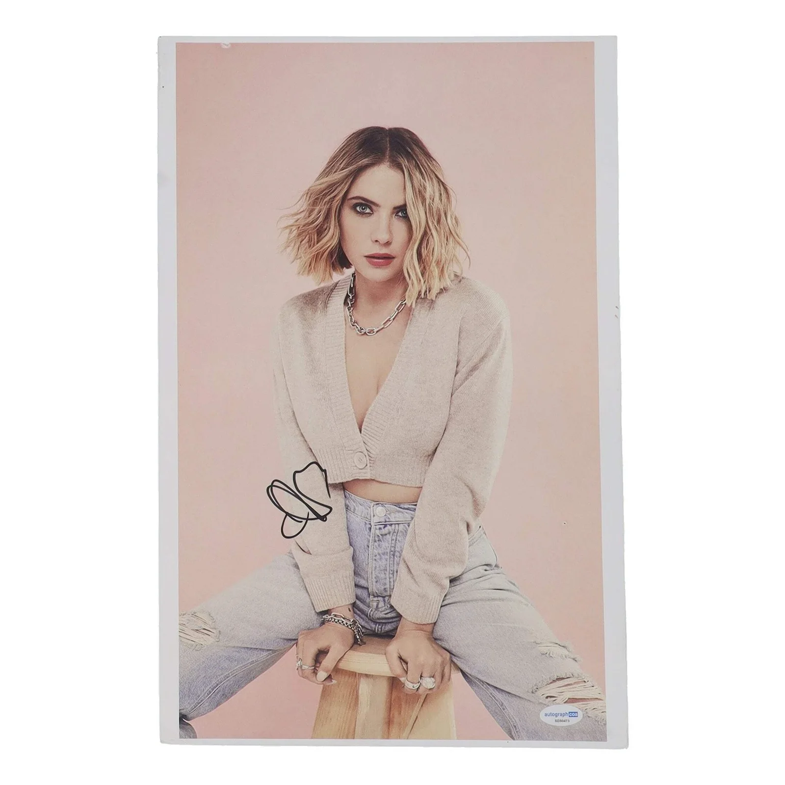 Ashley Benson — Ashley Benson Signed 11x17 Photo (ACOA)