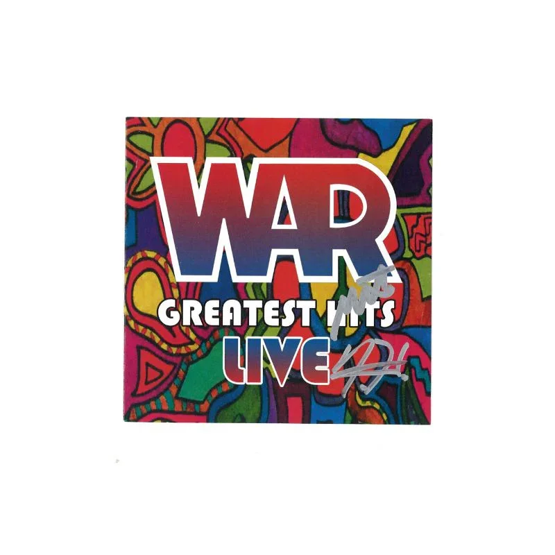 War Autographed Greatest Hits CD, image 2