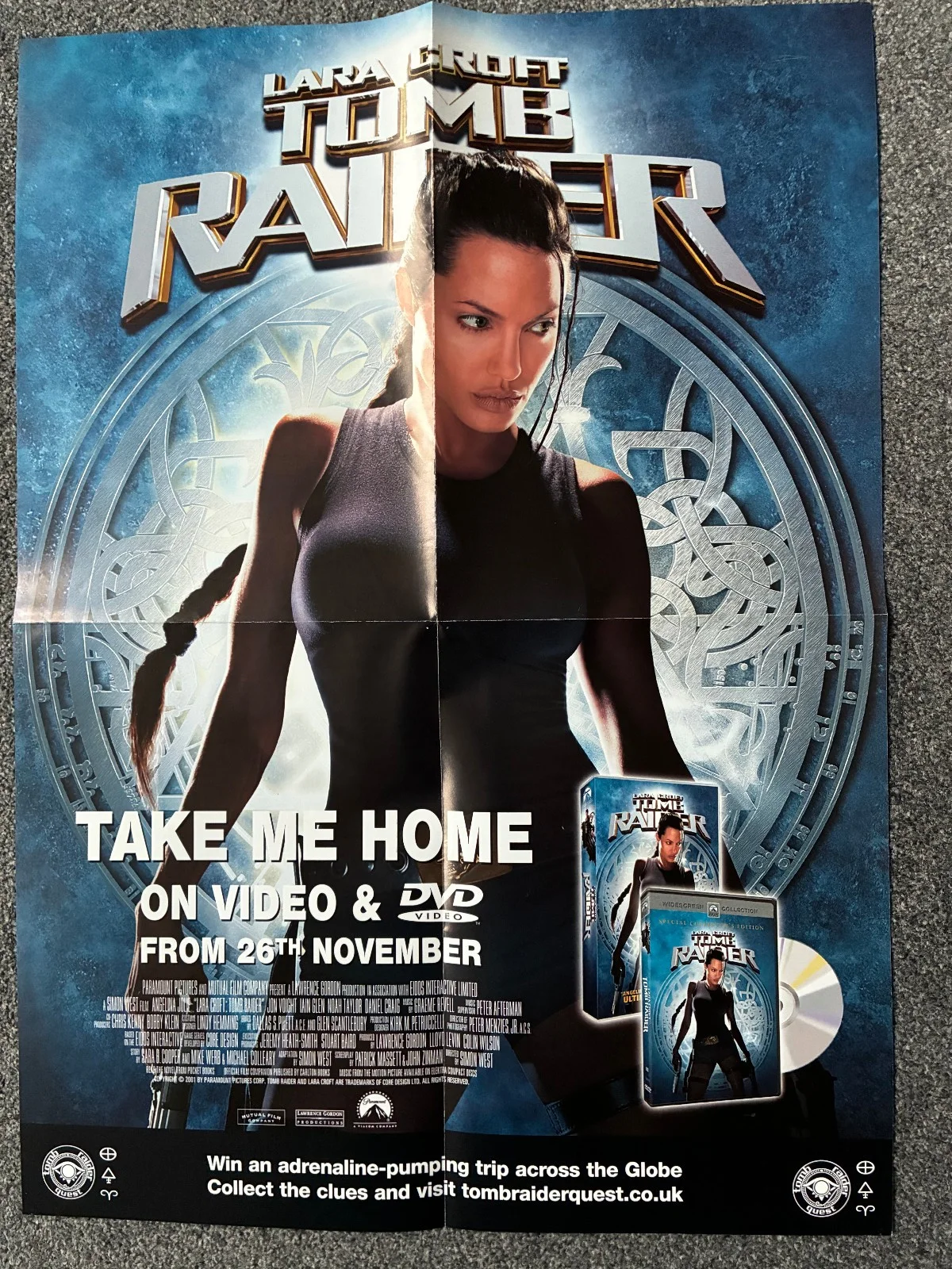 Lara Croft Tomb Raider * Press Kit / Cinema Pack + Poster * Angelina Jolie *, изображение 2