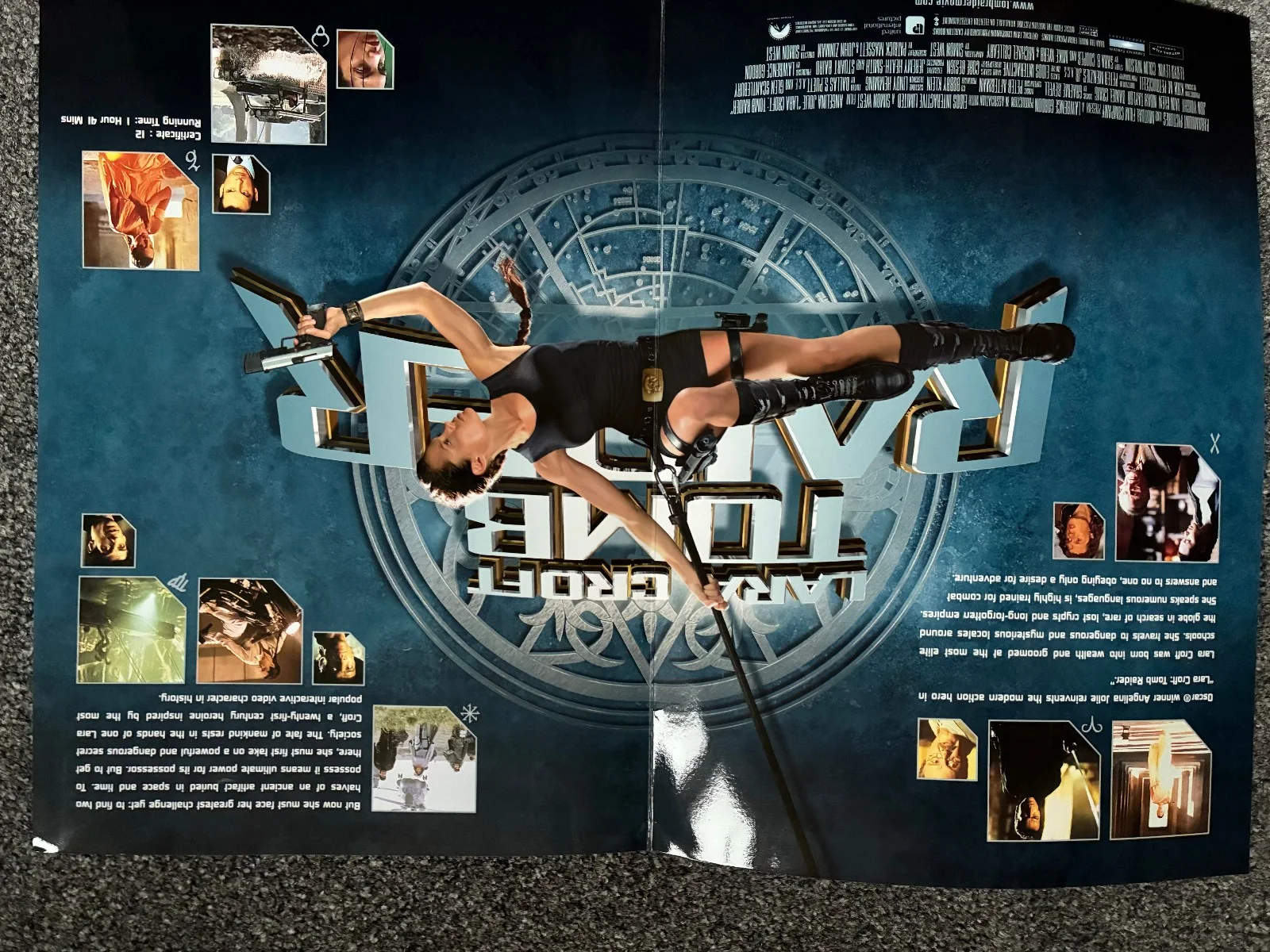 Lara Croft Tomb Raider * Press Kit / Cinema Pack + Poster * Angelina Jolie *, изображение 4