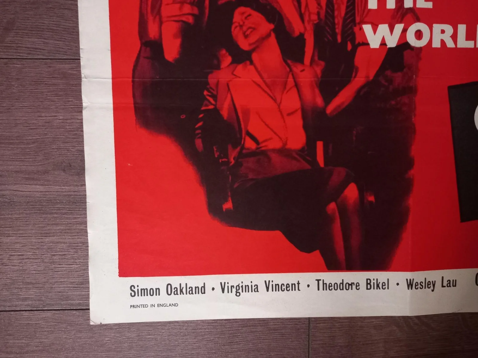 I WANT TO LIVE! 1958 BRITISH QUAD POSTER SUSAN HAYWARD SIMON OAKLAND, изображение 2