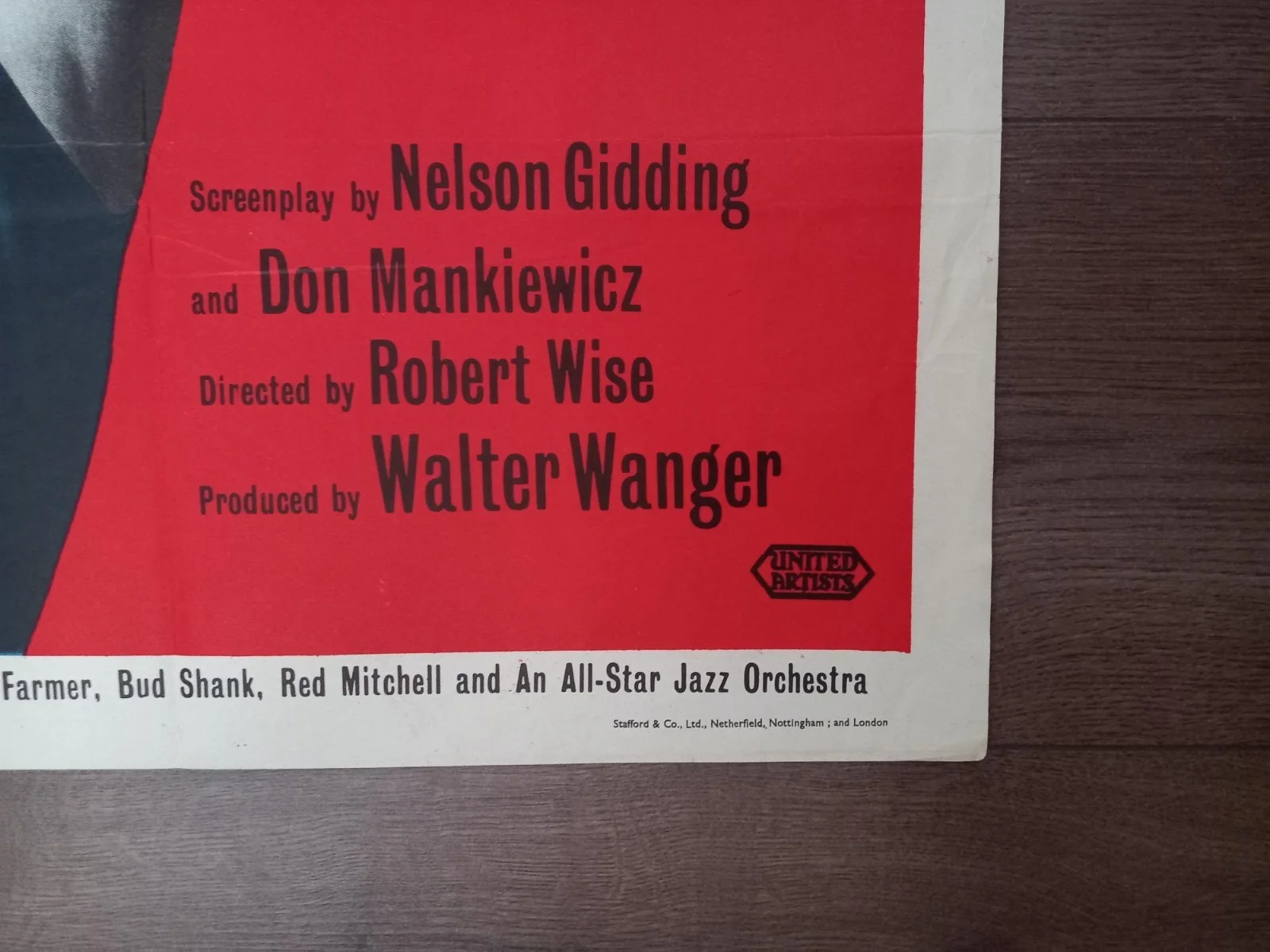 I WANT TO LIVE! 1958 BRITISH QUAD POSTER SUSAN HAYWARD SIMON OAKLAND, изображение 5