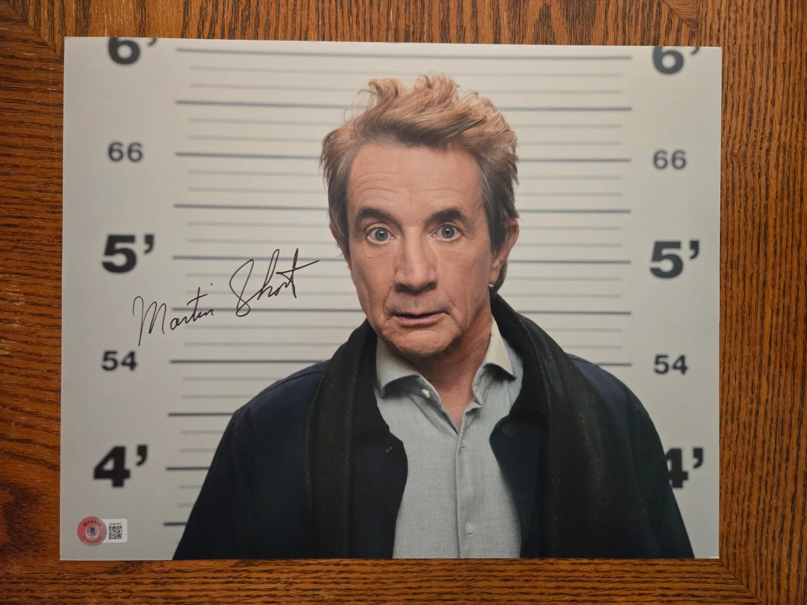 Martin Short — Martin Short Signed Only Murders in the Building 11x14 (Beckett COA)