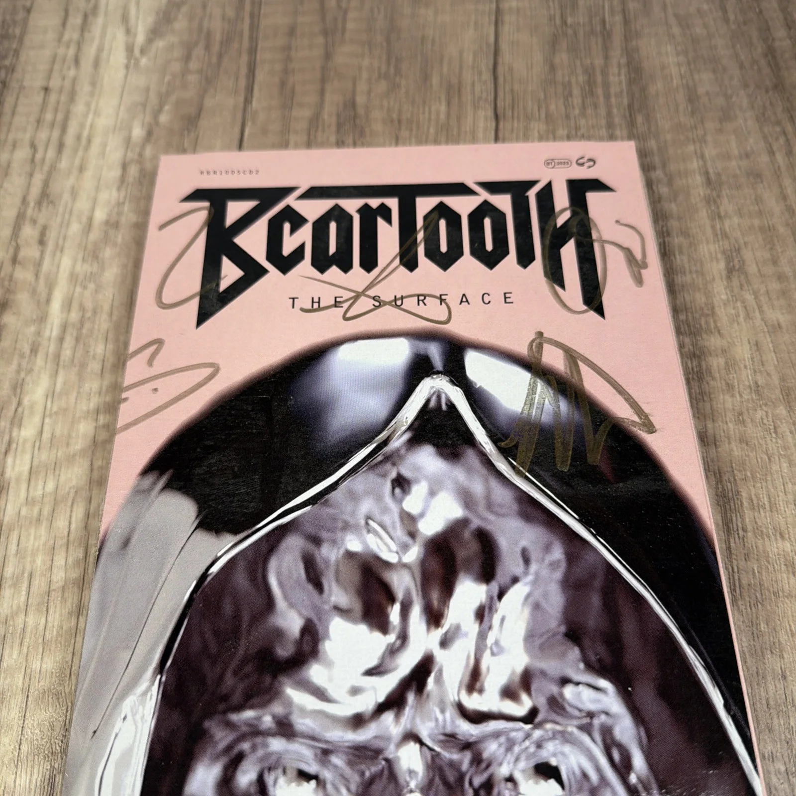 Beartooth - "The Surface" Signed Limited Edition Long Box CD, image 2
