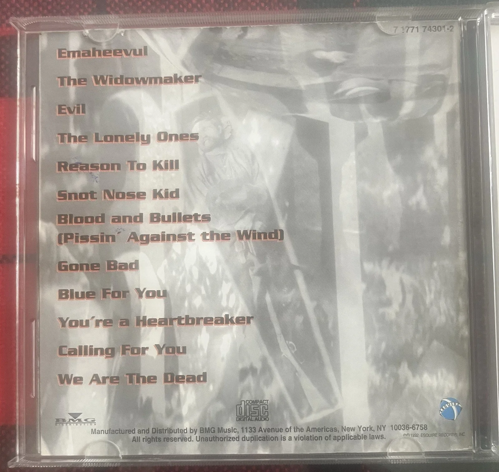 Widomaker - 2 CD’s Autographed By Dee Snider, изображение 2