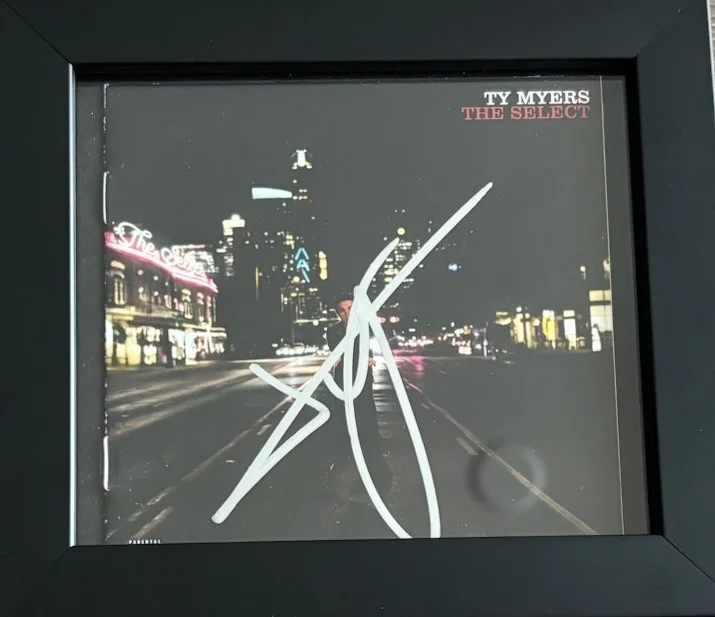 Ty Myers Signed CD Frame Beckett Authenticated Autographed Country Music, изображение 2