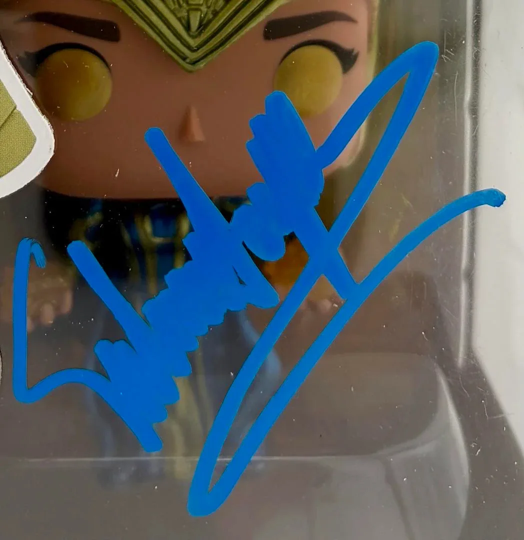 Selma Hayek signed Funko #735 "Eternals" - Beckett COA, изображение 2