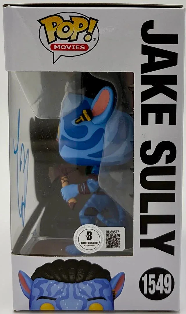 Sam Worthington signed Avatar Funko - Beckett COA, image 3