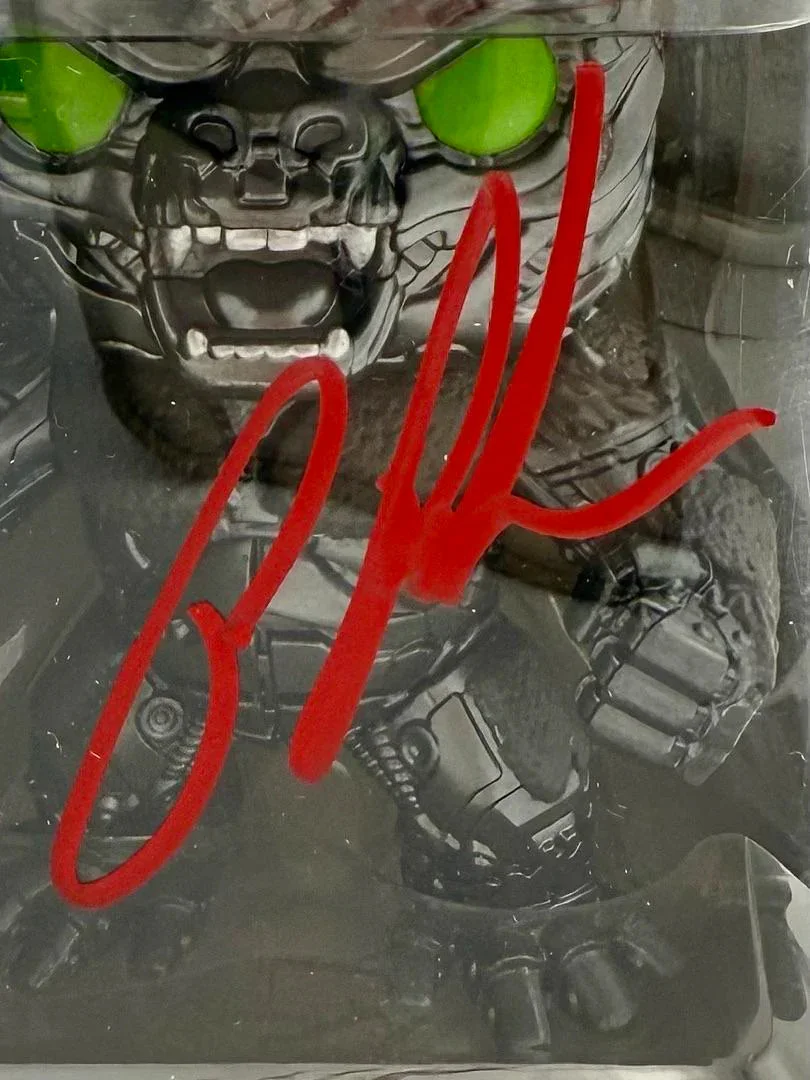 Ron Perlman signed "Optimus Primal" Funko #1376 - OC Celebrity Marketing COA, изображение 2