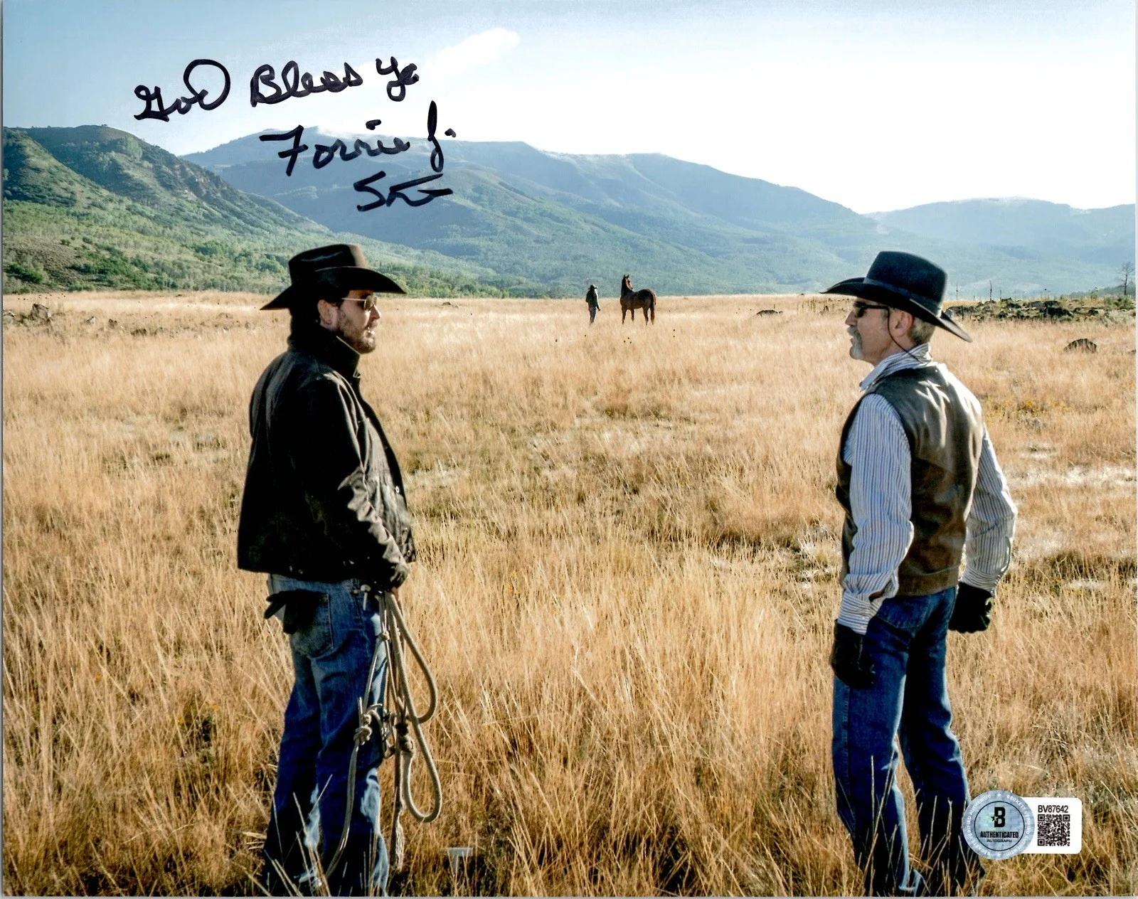Forrie J Smith — FORRIE J. SMITH SIGNED AUTOGRAPH 8X10 PHOTO LLOYD YELLOWSTONE BECKETT BAS COA