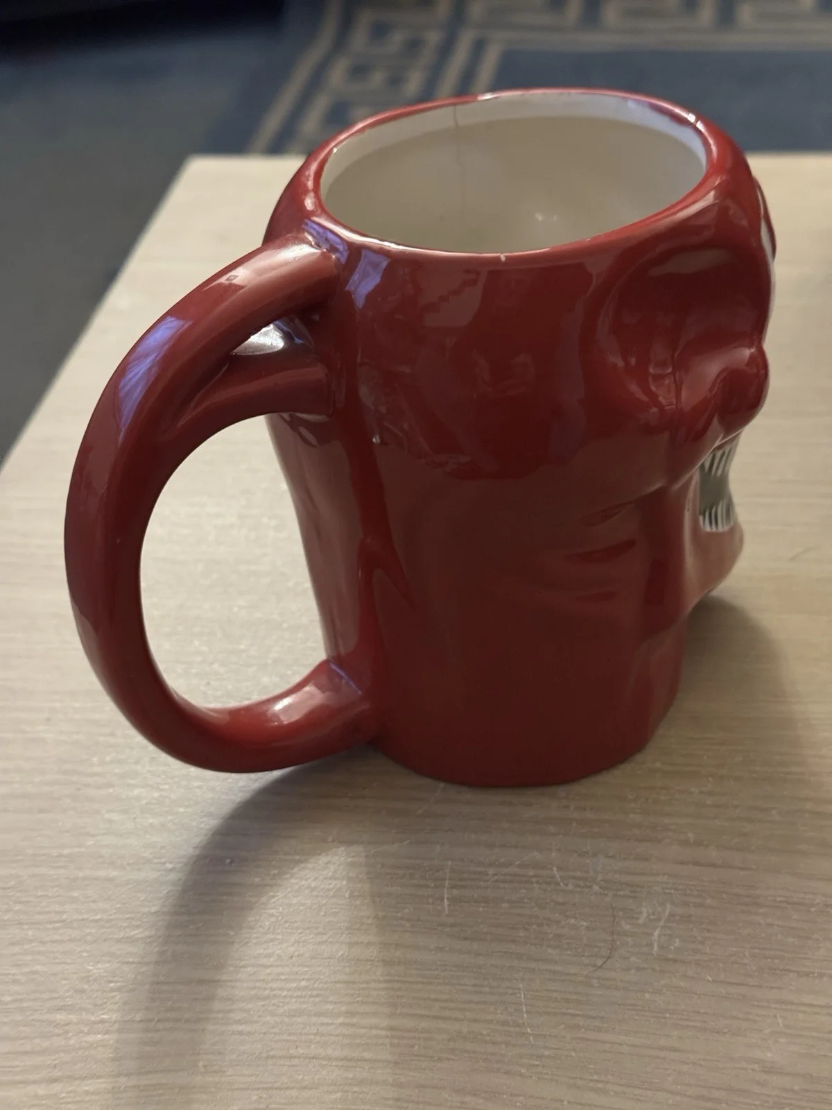Marvel Spider-Man Red Venom Carnage 3D Molded Head 16oz Ceramic Coffee Cup Mug, image 2