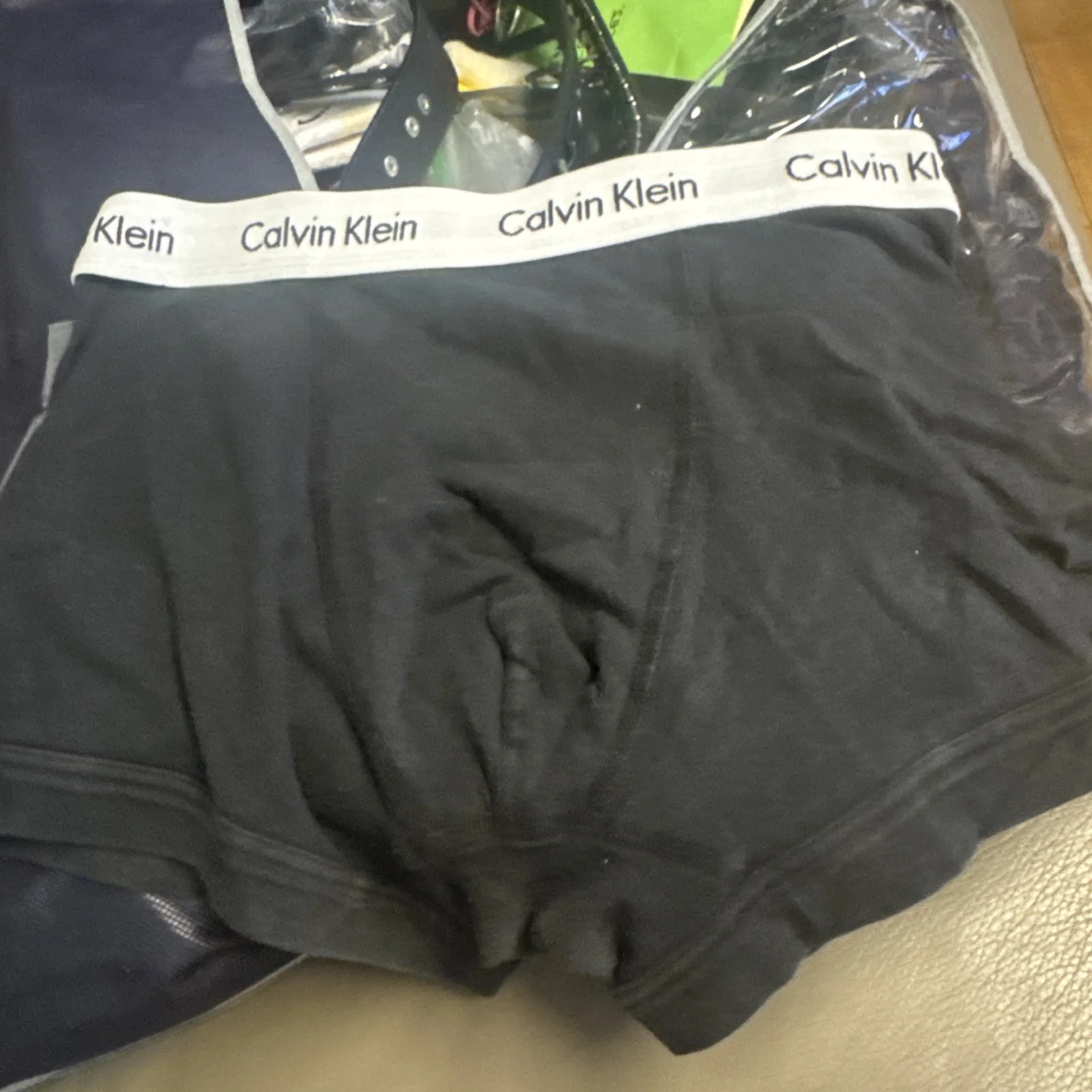 Calvin Shorts motley cru “ the dirt” Worn By Msk Colson Baker Tommy Lee coa, image 3