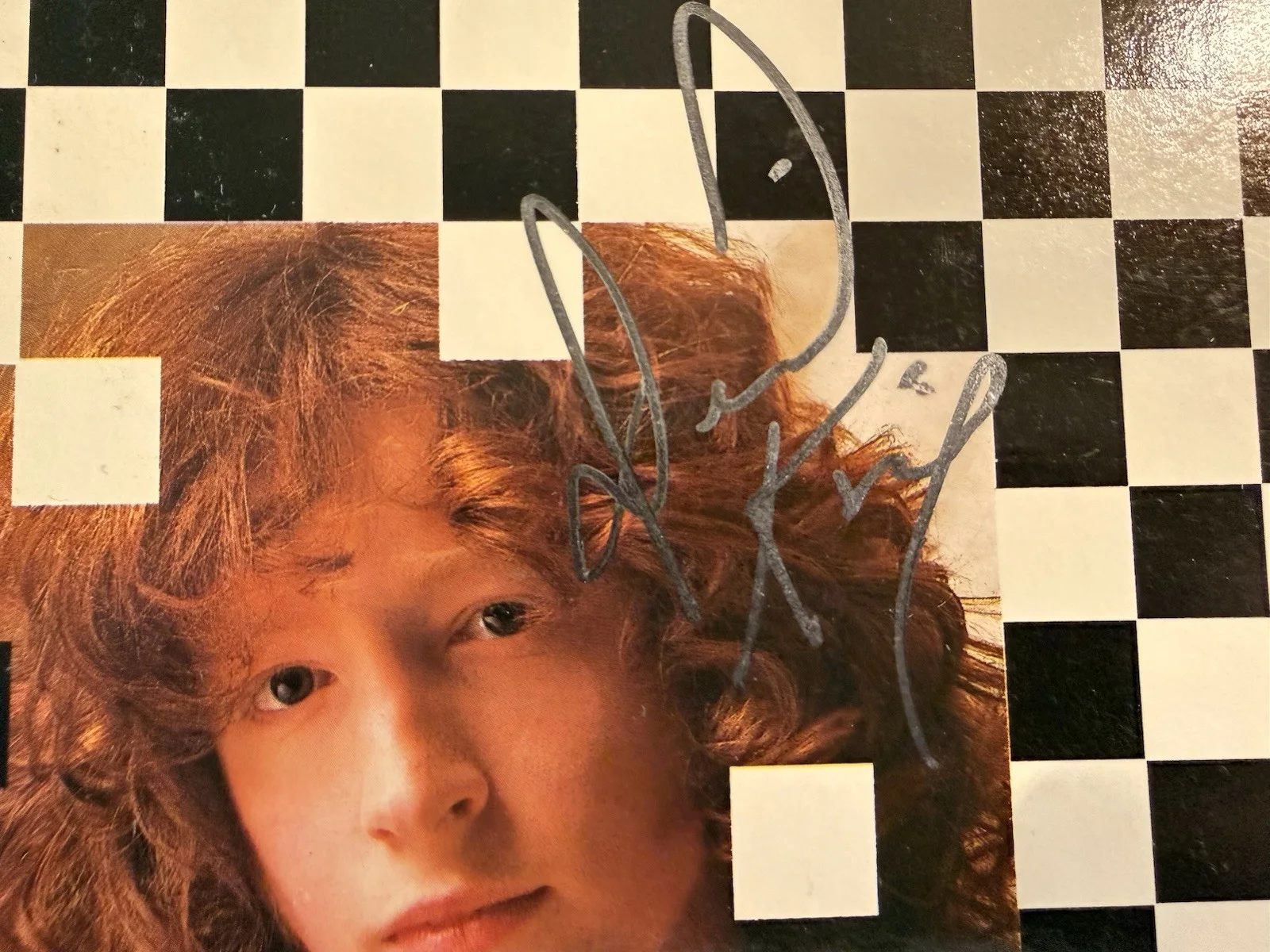 Fastway Album Cover Hand Signed. Fast Eddie Clarke. MINT, image 3