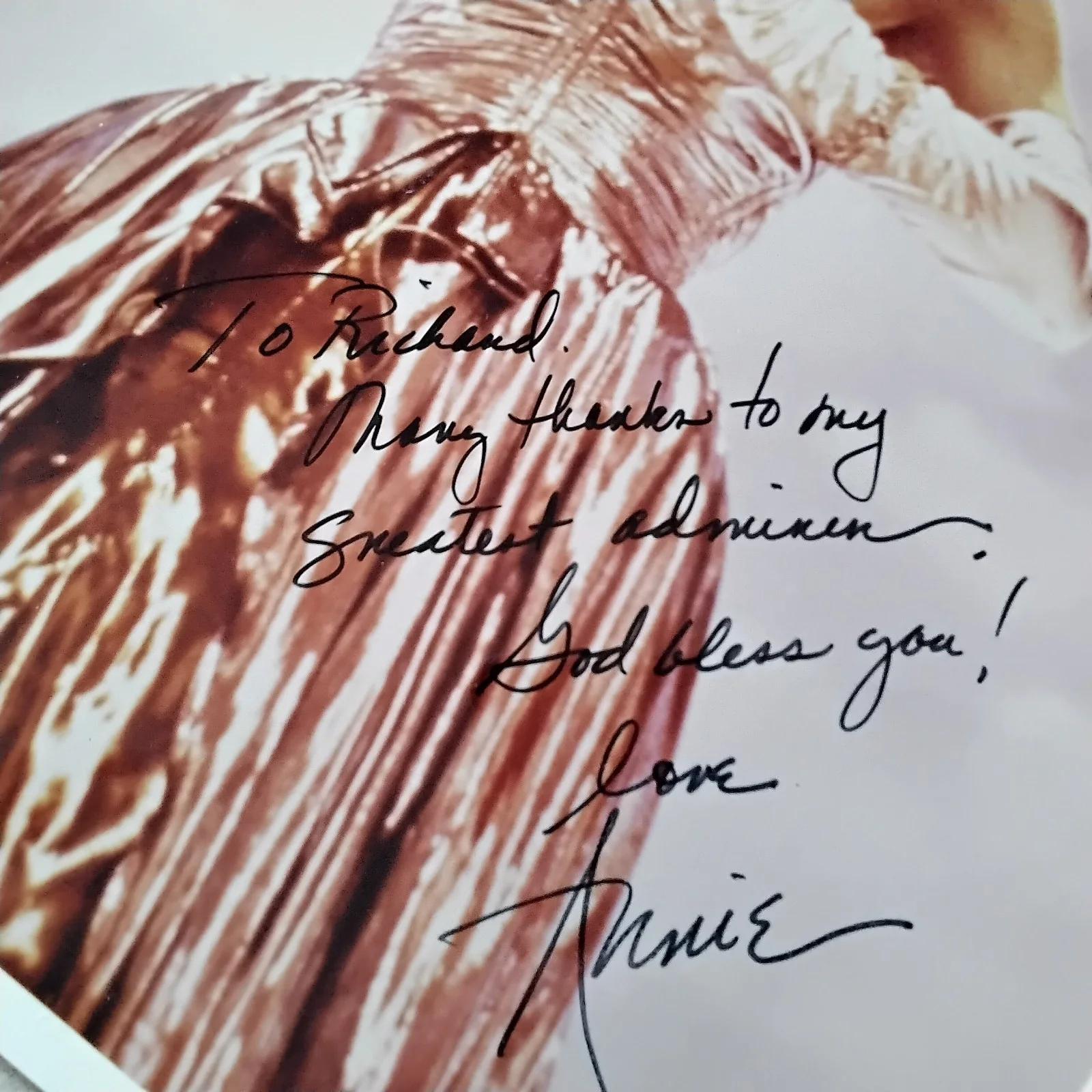 Annie Potts SIGNED Photo Movie TV Actress Pretty in Pink Designing Women Sheldon, изображение 5