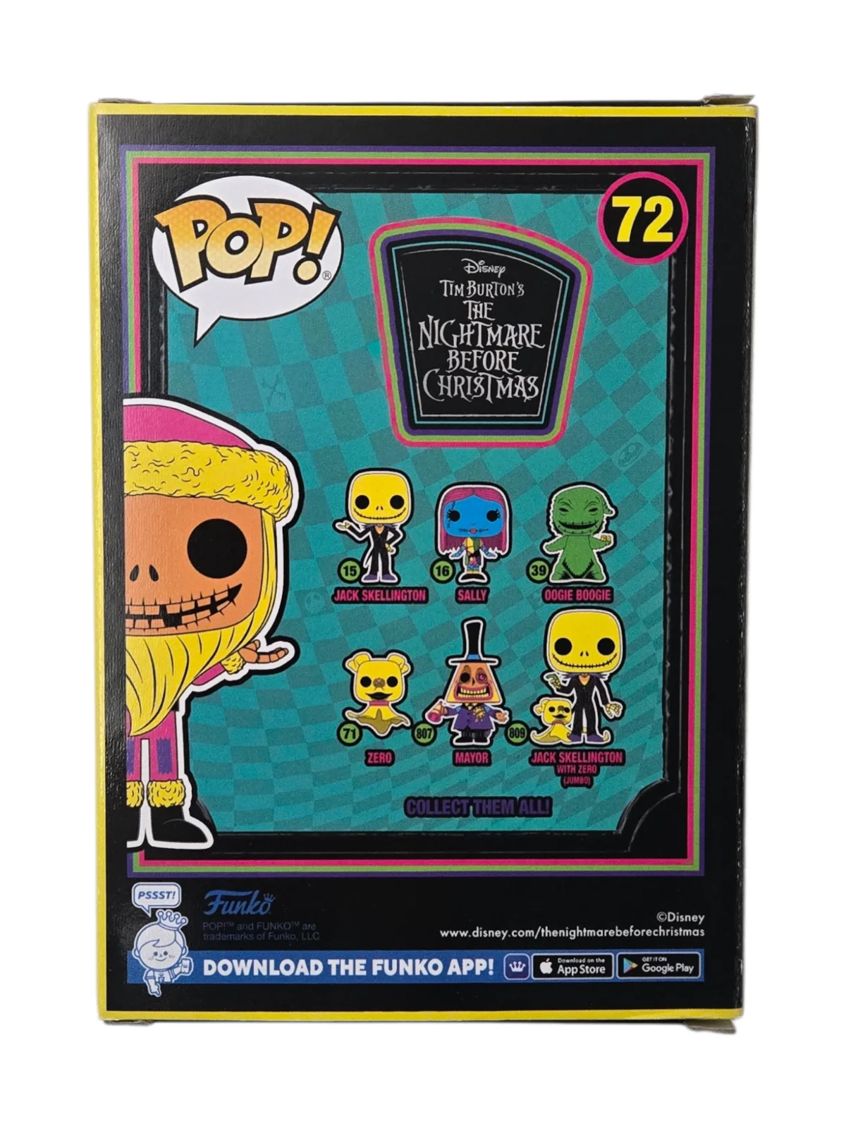 Chris Sarandon — Chris Sarandon Signed Funko Pop Jack NBC Christmas Santa Disney 72 JSA COA 77, image 4