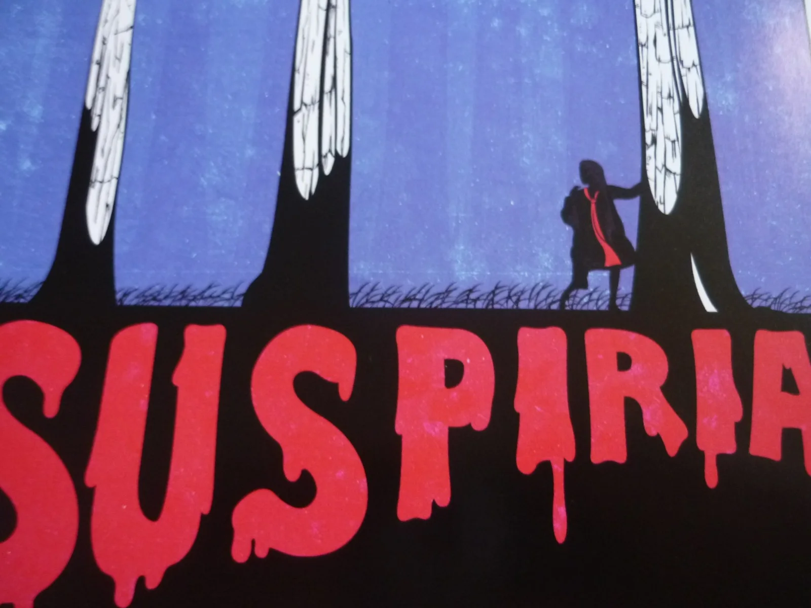 Framed mounted 14x11 inchs Poster Film suspiia dario argento forest, image 2
