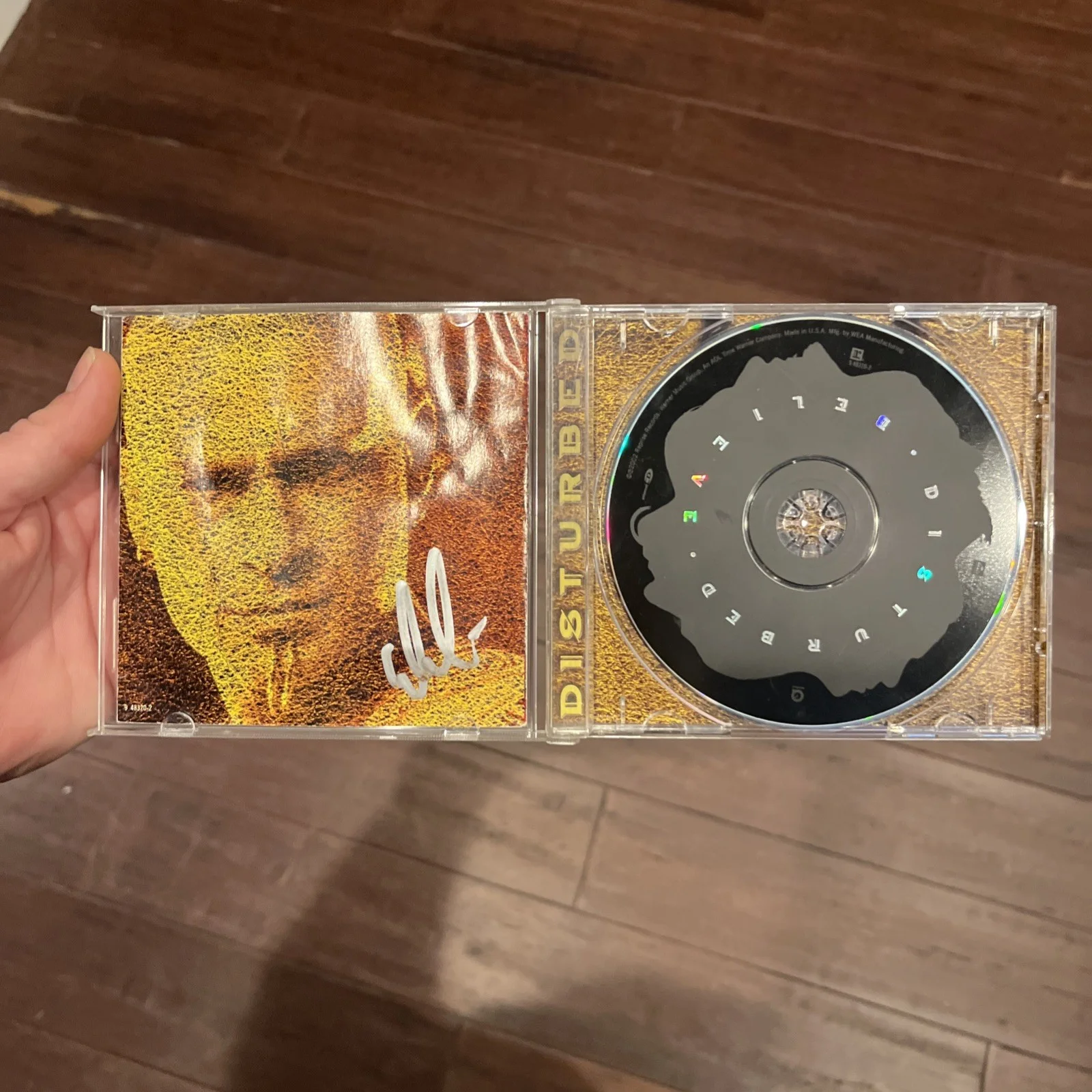 Signed Disturbed CD Believe Autographed FULL BAND, изображение 4