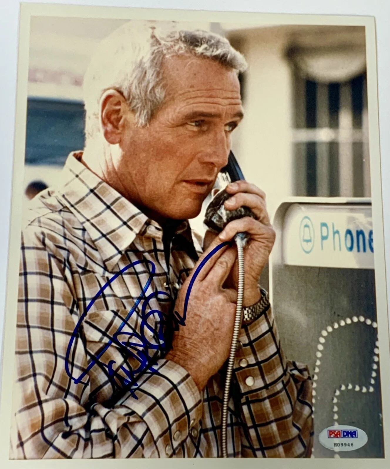 Paul Newman — Paul Newman signed Photo 8x10 psa dna coa