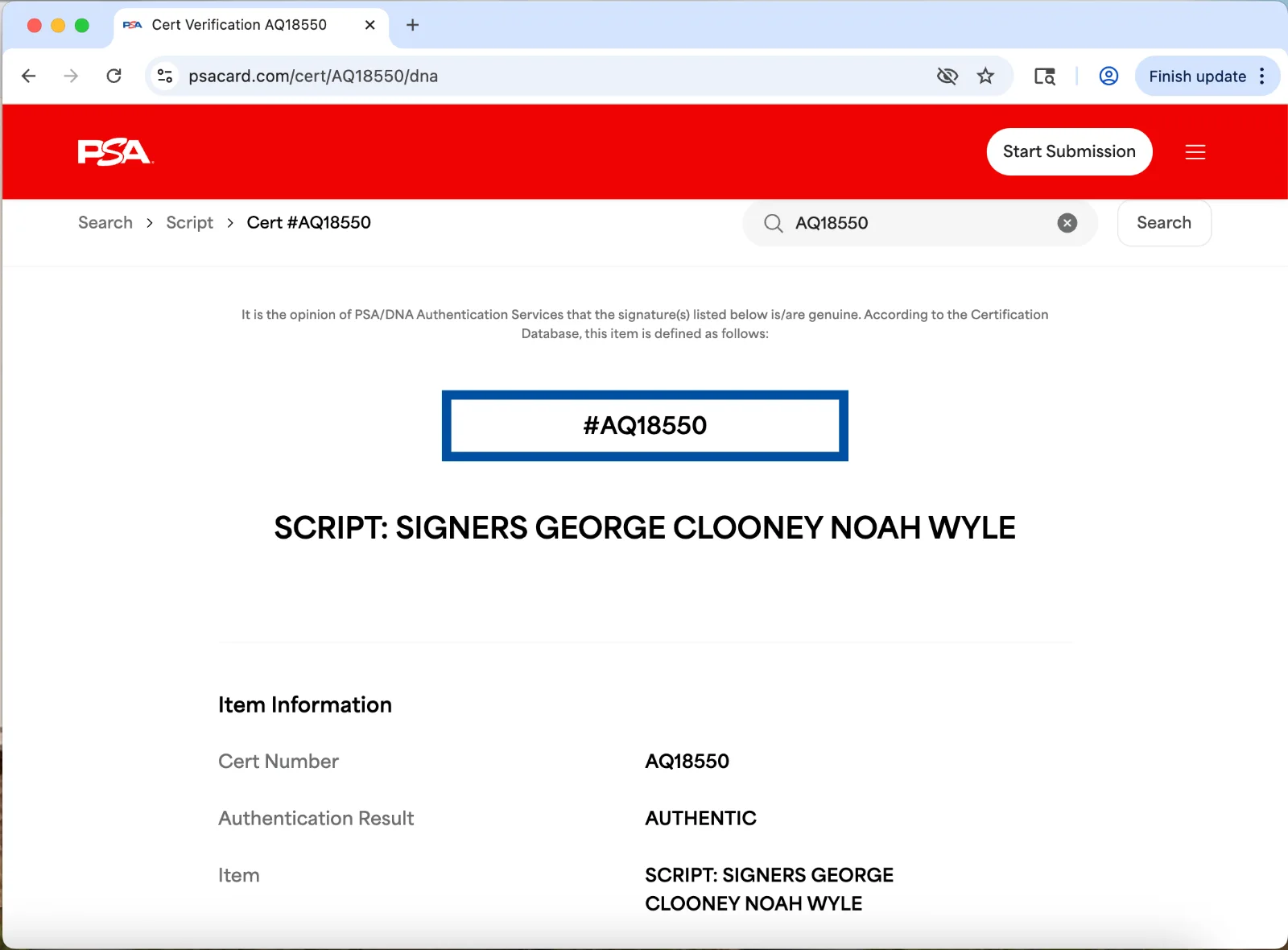 Noah Wyle, George Clooney — George Clooney Noah Wyle signed ER pilot episode script full 137 pages PSA cast, image 3