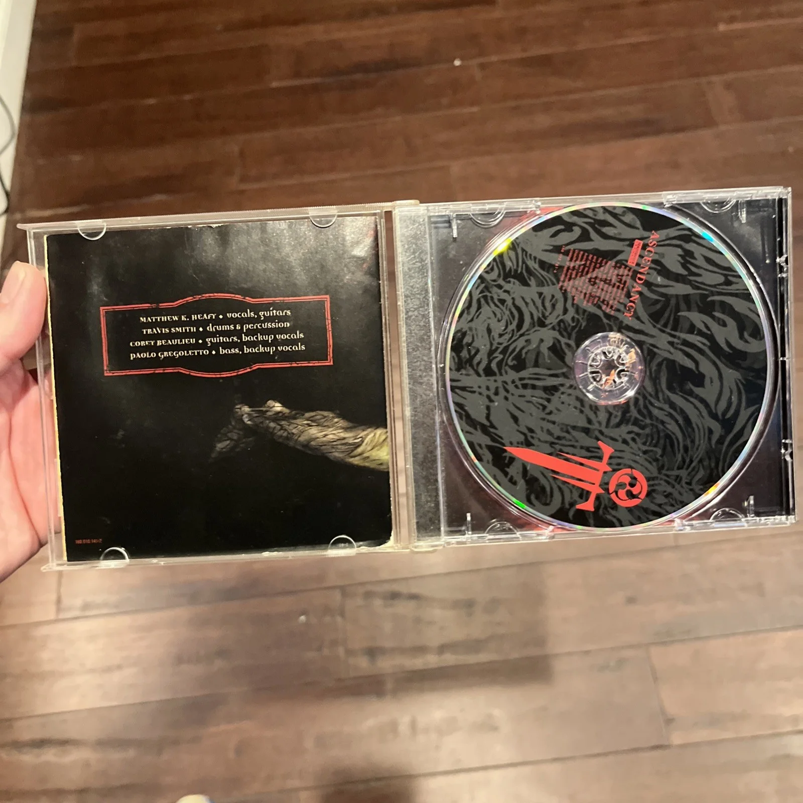 Trivium Signed CD ascension Ozzfest Autographed FULL BAND, image 3