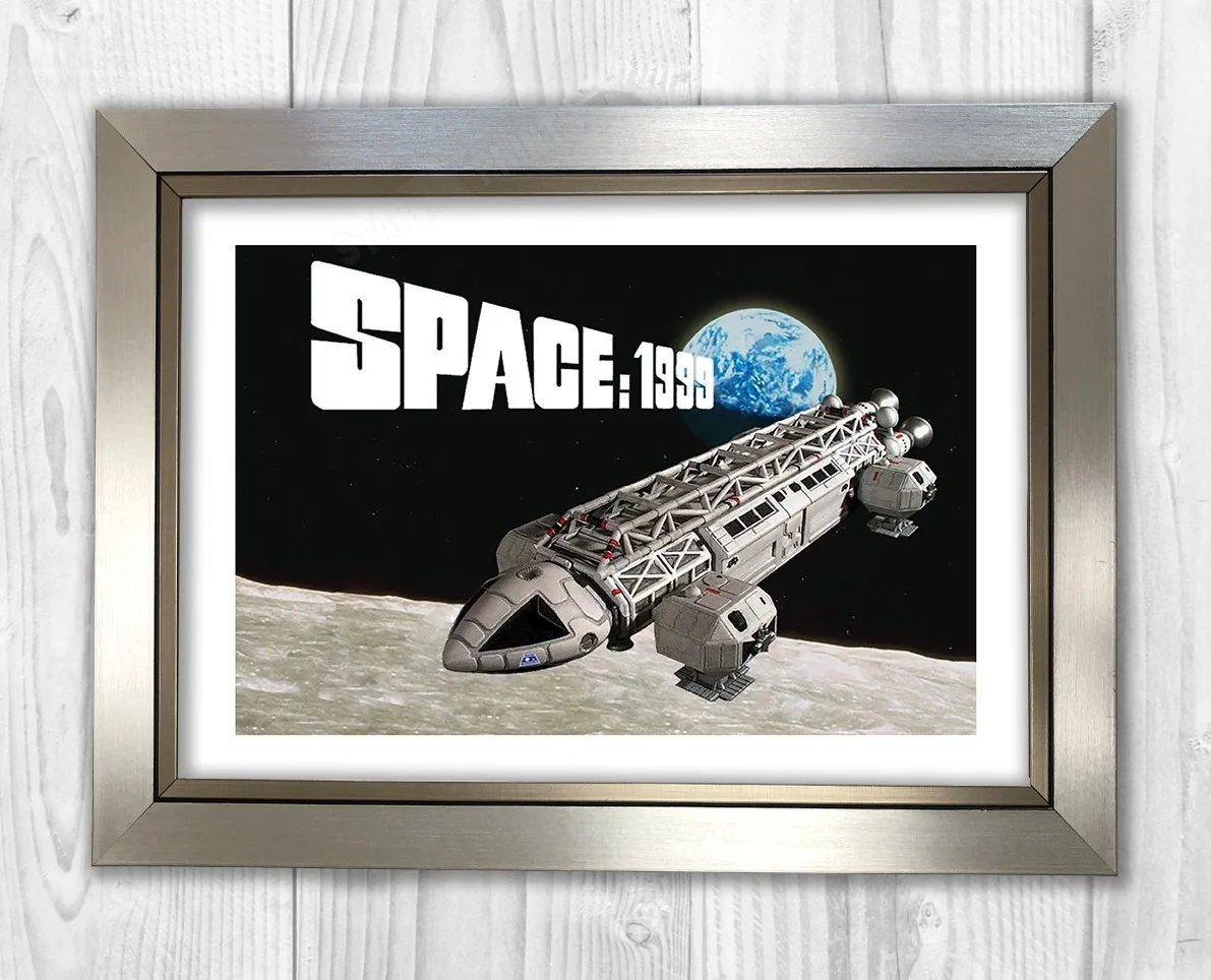 Space 1999 TV Series repro mounted A4 poster choice of frame, image 3